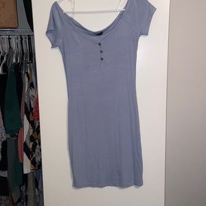 Poplar blue dress